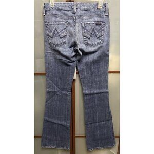 7 Seven For All Mankind Vintage Y2K Blue A Pocket Bootcut Denim Jeans Size 26